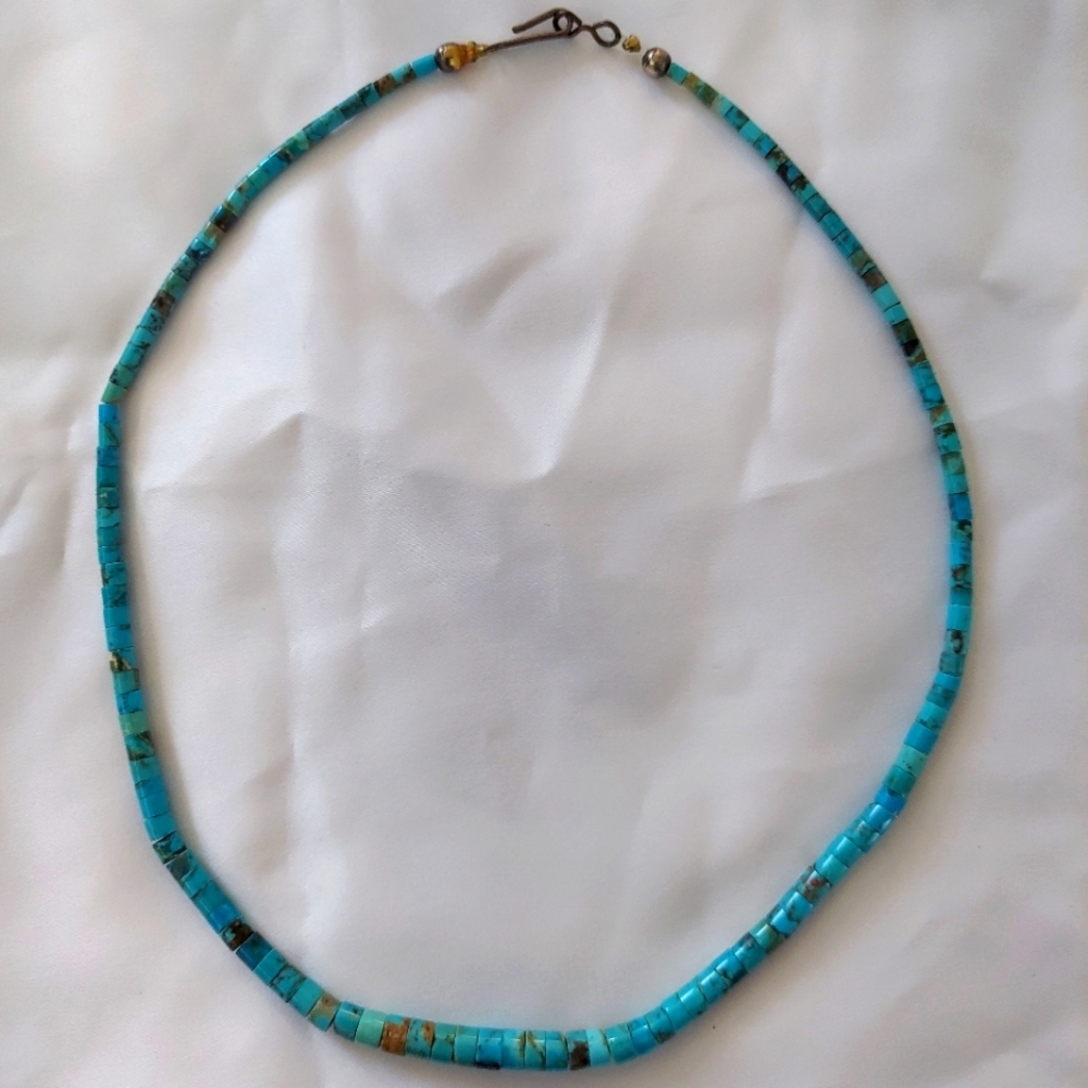 Paint Splatter Rock Necklace